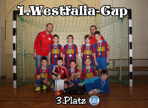 E-Junioren mit 3. Platz beim 1.Westfalia-Cup in Crimmitschau