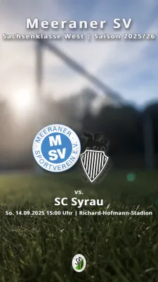 (1M) Meeraner SV vs. SC Syrau