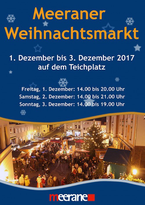 MSV mit Nachwuchsabteilung beim Meeraner Weihnachtsmarkt